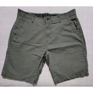 Iron Flex Green Mens Short Size 36 Stretchy Waist